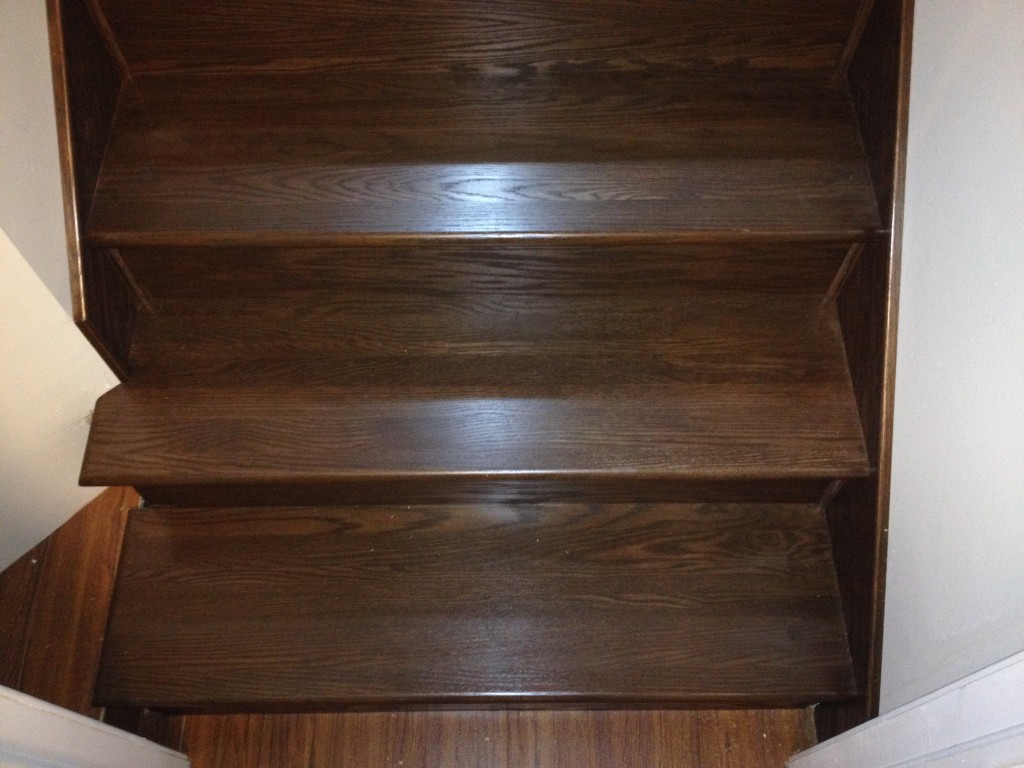Refinished Stairs